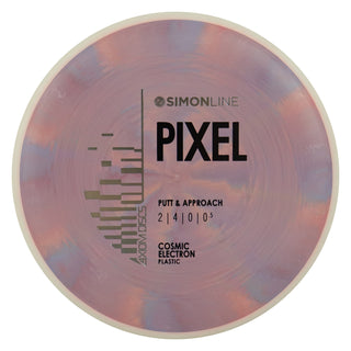 Axiom Discs Simon Line Cosmic Neutron Pixel Putter 2/4/0/0.5 Red Blue Swirl/White 172 grams