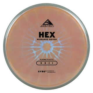 Axiom Discs Project Lab Coat Plasma Hex Midrange 5/5/-1/1 Rose Gold/Grey 175 grams