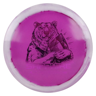 Latitude 64 Disc Golf Opto-Ice Orbit Sapphire Distance Driver 10/6/-2/1.5 Purple/Purple 164 grams