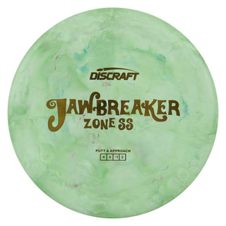 Discraft Disc Golf Jawbreaker Zone SS Putt and Approach 4/4/-1/2 Green/Gold 170-172g