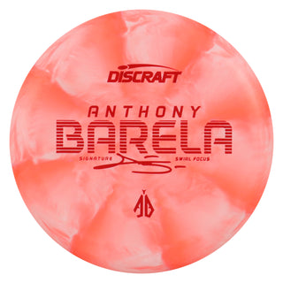 Discraft Disc Golf Anthony Barela Swirl CT Focus Putter 2/2/-1/2 Neon Orange/Red 170-172g