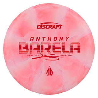 Discraft Disc Golf Anthony Barela Swirl CT Focus Putter 2/2/-1/2 Red/Red 167-169g