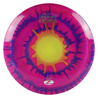 Discraft Disc Golf Z Line Fly Dye Cicada Fairway Driver 7/6/-1/1 Purple Blue/Silver 170-172g