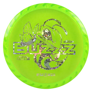 Discraft Disc Golf Fuzed Line Buzzz with Saw Pattern Midrange 5/4-1/1 Green with Silver Saw/Holo Buzzz 177-180g