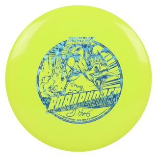 Innova Disc Golf Star Roadrunner Gregg Barsby Distance Driver 9/5/-4/1 Yellow/Blue Shatter 168 grams