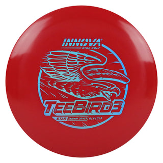 Innova Disc Golf Star Teebird3 Fairway Driver 8/4/0/2 Red/Blue Holo 170 grams