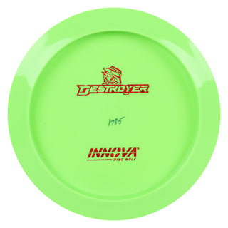 Innova Disc Golf Star Destroyer Bottom Stamp Driver 12/5/-1/3 Green/Red Shimmer 173 grams