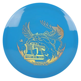 Innova Disc Golf Star IT Fairway Driver 7/6/-2/1 Blue/Gold Holo 170 grams