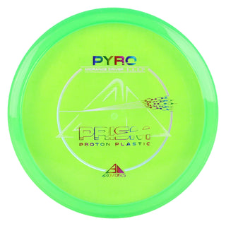 Axiom Disc Golf Prism Proton Pyro Midrange Driver 5/4/0/2.5 Neon Green/Green Flake 177 grams