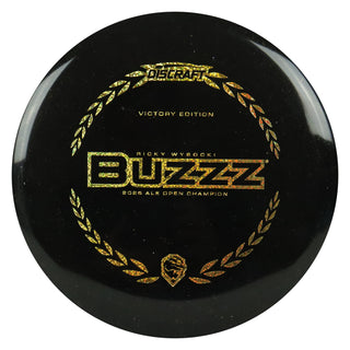 Discraft Disc Golf Ricky Wysocki 2026 Victory Edition Buzzz Midrange Gold Shimmer 177g
