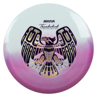 Innova Disc Golf Limited Edition Duo Thunderbird Fariway Driver Light Berry/Purple Gold Holo 169 grams