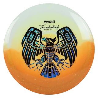 Innova Disc Golf Limited Edition Duo Thunderbird Fariway Driver Orange/Blue Waves 173 grams