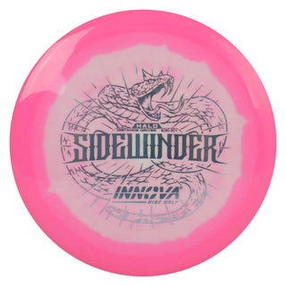 Innova Disc Golf Halo Star Sidewinder Distance Driver 9/5/-3/1 Pink White/Slate 150 grams