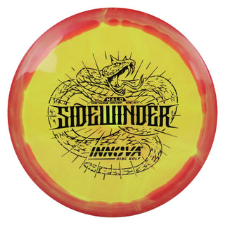 Innova Disc Golf Halo Star Sidewinder Distance Driver 9/5/-3/1 Red Yellow/Black 149 grams