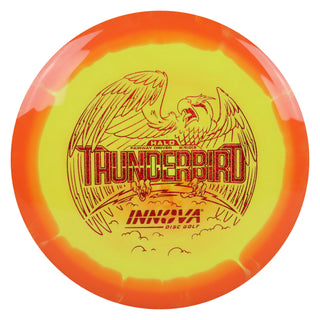 Innova Disc Golf Halo Star Thunderbird Distance Driver 9/5/0/2 Orange Yellow/Red Shimmer 172 grams