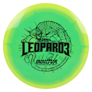 Innova Disc Golf Halo Star Leopard3 Fairway Driver 7/5/-2/1 Yellow Green/Black 173 grams