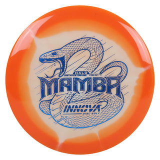 Innova Disc Golf Halo Star Mamba Distance Driver 11/6/-5/1 Orange White/Blue 148 grams