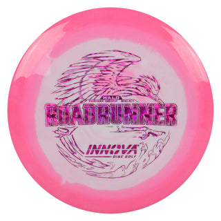 Innova Disc Golf Halo Star Roadrunner Distance Driver 9/5/-4/1 Pink White/Magenta Shatter 161 grams