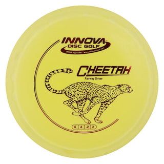 Innova Disc Golf DX Cheetah Fairway Driver 6/4/-2/2 Yellow/Red 171 grams