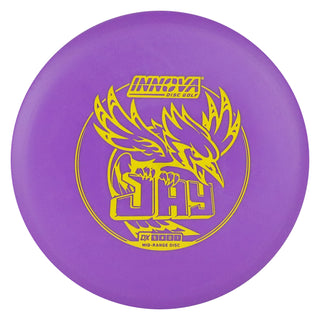 Innova Disc Golf DX Jay Midrange Disc 5/4/0/1 Purple/Yellow 172 grams