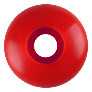 Moose Old School 33" White, Hollow Silver/Red Trucks, 58mm Red Wheels