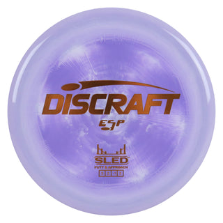 Discraft Disc Golf ESP Sled Putt and Approach 3/2/-1/2 Lavender/Bronze 176g