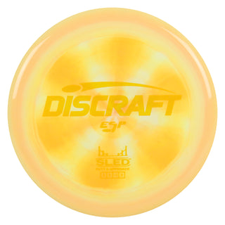 Discraft Disc Golf ESP Sled Putt and Approach 3/2/-1/2 Orange Yellow/Yellow 176g