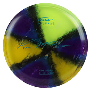 Discraft Disc Golf Paul McBeth Z Line Fly Dye Luna Putter 3/4/0/2 Blue Purple Hazard/Turquoise 172g