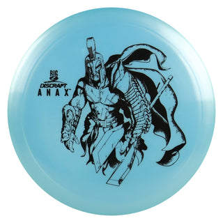 Discraft Disc Golf Paul McBeth Signature Big Z Anax Distance Driver 10/6/0/3 Light Blue/Black 164-166g