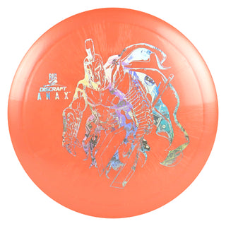 Discraft Disc Golf Paul McBeth Signature Big Z Anax Distance Driver 10/6/0/3 Orange/Money Holo 167-169g