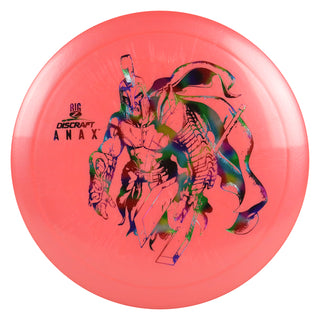 Discraft Disc Golf Paul McBeth Signature Big Z Anax Distance Driver 10/6/0/3 Light Red/Jellybean 164-166g