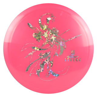 Discraft Disc Golf Paul McBeth Signature Big Z Athena Driver 7/5/0/2 Pink/Holo Flowers 167-169g