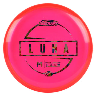 Discraft Disc Golf Paul McBeth Z Line Luna Putter 3/4/0/2 Red/Wonder 173-174g
