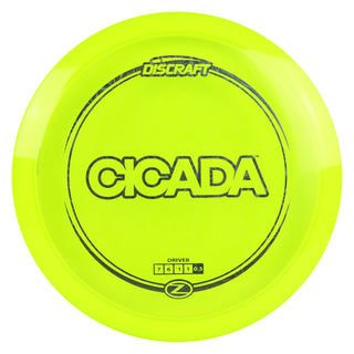 Discraft Disc Golf Z Line Cicada Fairway Driver 7/6/-1/1 Yellow/Black Prisms 170-172g