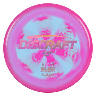 Discraft Disc Golf ESP Sled Putt and Approach 3/2/-1/2 Hot Pink Blue/Pink Holo 178g
