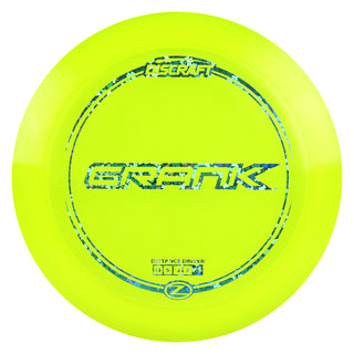 Discraft Disc Golf Z Line Crank Distance Driver 13/5/-2/2 Yellow/Shamrocks 173-174g