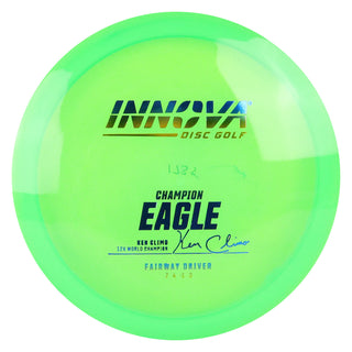 Innova Disc Golf Champion Eagle Fairway Driver 7/4/-1/3 Green/Blue Metallic 172 grams