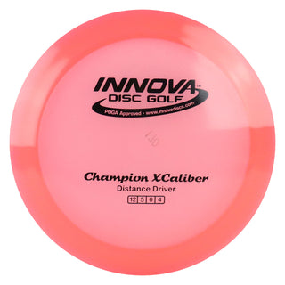 Innova Disc Golf Champion Xcaliber Distance Driver 12/5/0/4 Pink/Black 171 grams