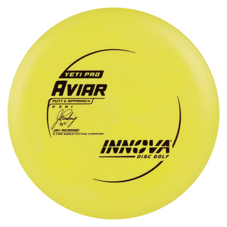 Innova Disc Golf Pro Yeti Aviar Putting Disc 2/3/0/1 Yellow/Red 171 grams