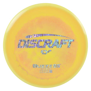 Discraft Disc Golf ESP Buzzz SS Midrange Disc 5/4/-2/1 Yellow Peach/Holo Waves 175-176g