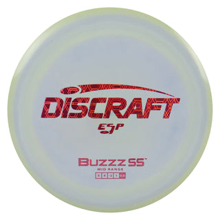 Discraft Disc Golf ESP Buzzz SS Midrange Disc 5/4/-2/1 Pastel/Magenta Hexagons 167-169g