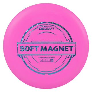 Discraft Disc Golf Putter Line Soft Magnet 2/3/-1/1 Pink/Blue Shatter 175-176g