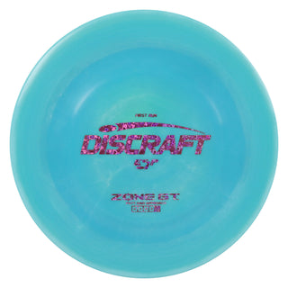 Discraft Disc Golf ESP Zone GT Putter 4/3/0/3 Aqua/Hearts 173-174g