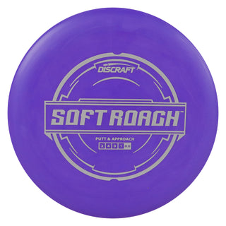 Discraft Disc Golf Putter Line Soft Roach Putter 2/4/0/1 Purple/Silver 173-174g