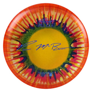 Discraft Disc Golf Paul McBeth Z Line Fly Dye Luna Putter 3/4/0/2 Green Splat Red/Blue Shimmer 170-172g