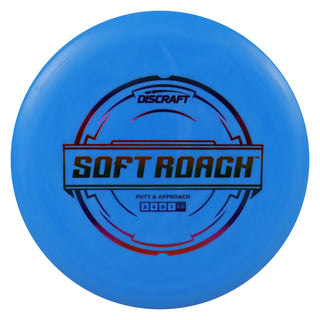 Discraft Disc Golf Putter Line Soft Roach Putter 2/4/0/1 Blue/Rainbow 173-174g