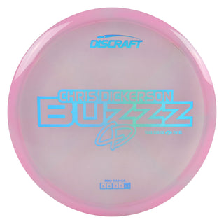 Discraft Disc Golf Chris Dickerson 2025 Tour Series Z Swirl Buzzz Midrange 5/4/-1/1 Pink/Blue Holo 177-180g