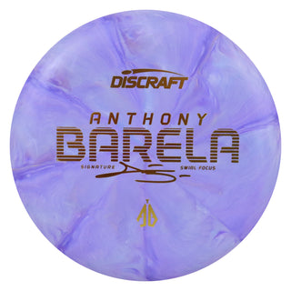 Discraft Disc Golf Anthony Barela Swirl CT Focus Putter 2/2/-1/2 Purple/Gold 167-169g