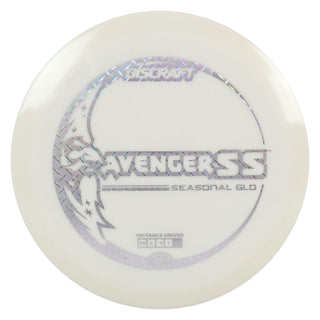Discraft Disc Golf Glo Z Avenger SS Distance Driver 10/5/-3/1 Glow/Metal Plate 173-174g