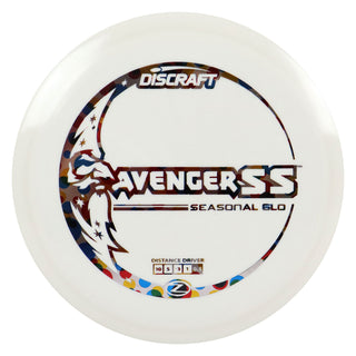Discraft Disc Golf Glo Z Avenger SS Distance Driver 10/5/-3/1 Glow/Wonder 167-169g